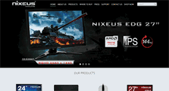 Desktop Screenshot of nixeus.com